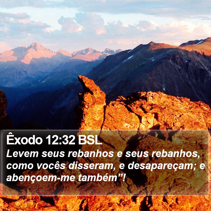 Êxodo 12:32 BSL Bible Study