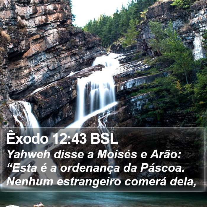 Êxodo 12:43 BSL Bible Study