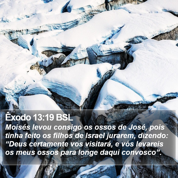 Êxodo 13:19 BSL Bible Study