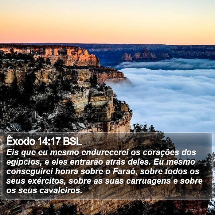 Êxodo 14:17 BSL Bible Study