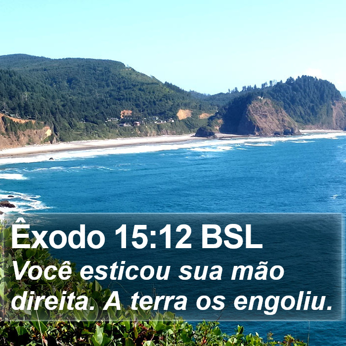 Êxodo 15:12 BSL Bible Study