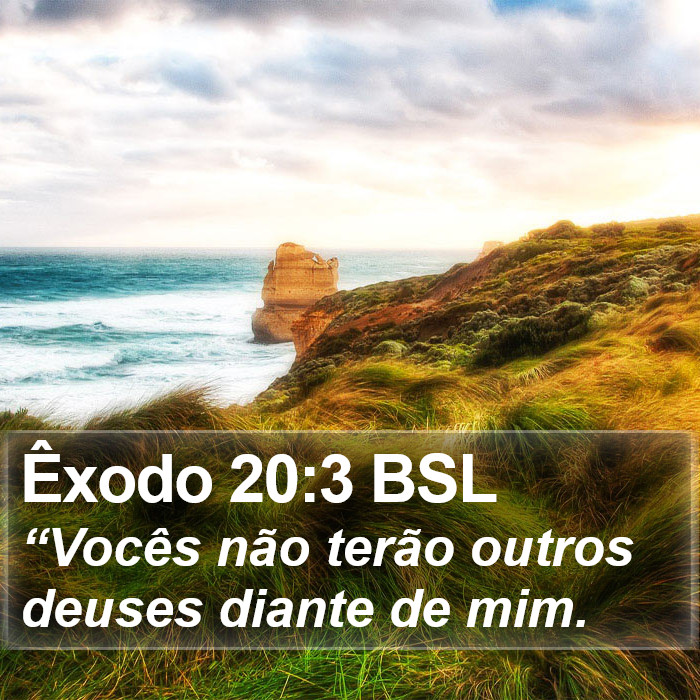 Êxodo 20:3 BSL Bible Study