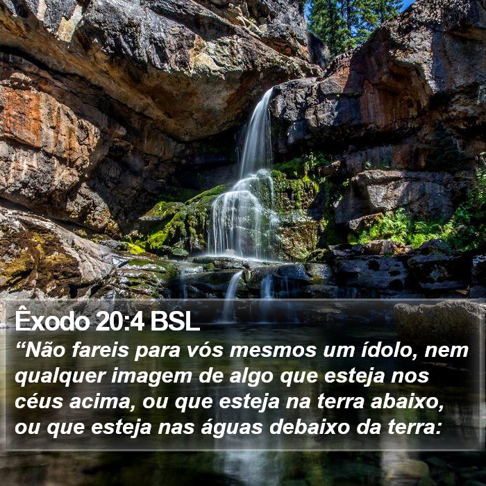 Êxodo 20:4 BSL Bible Study