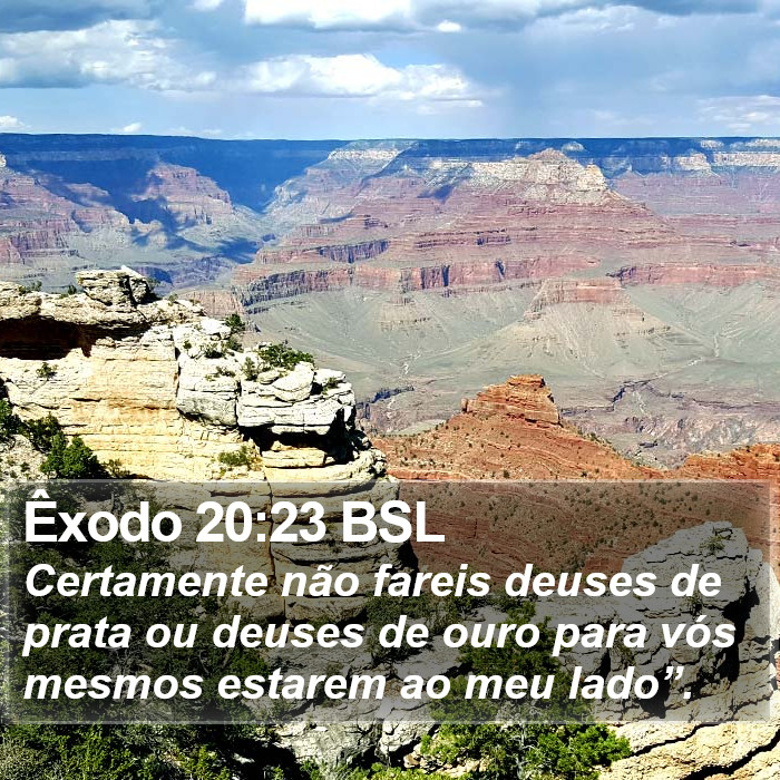 Êxodo 20:23 BSL Bible Study