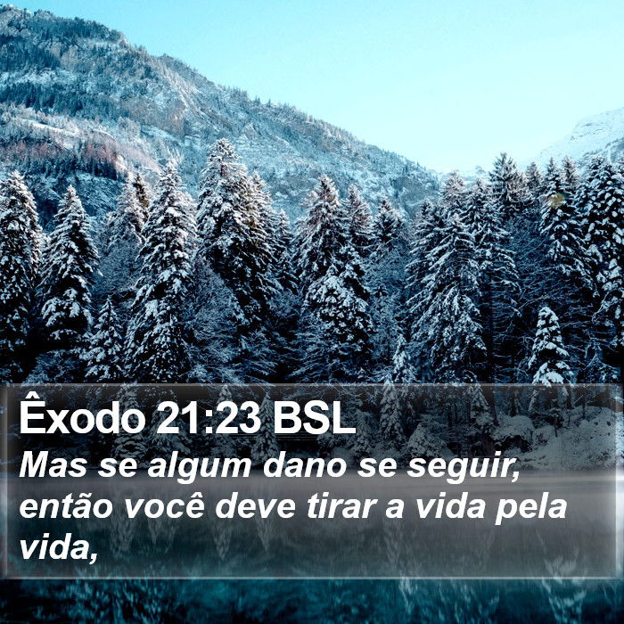 Êxodo 21:23 BSL Bible Study