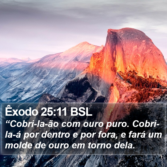 Êxodo 25:11 BSL Bible Study