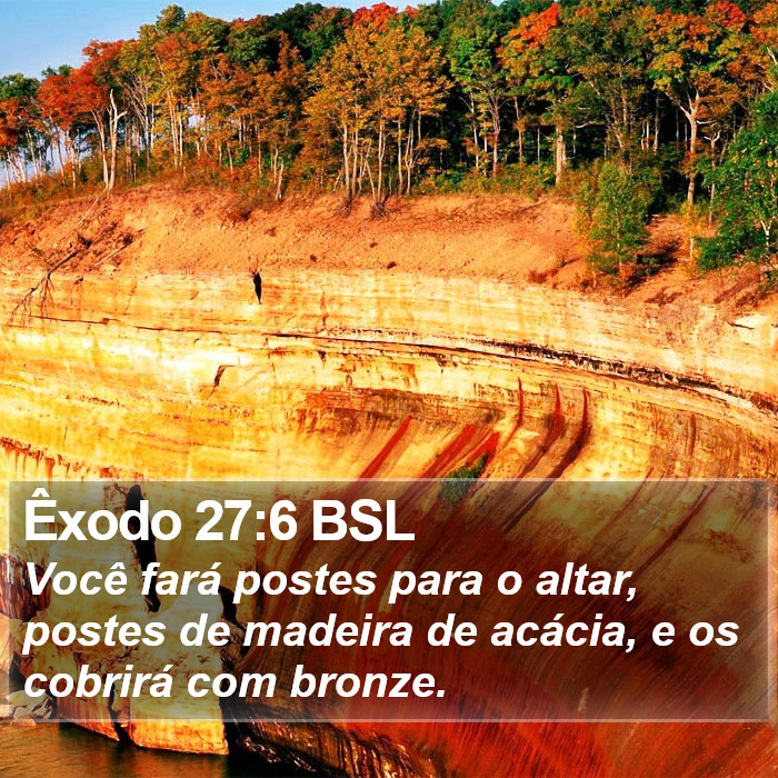 Êxodo 27:6 BSL Bible Study