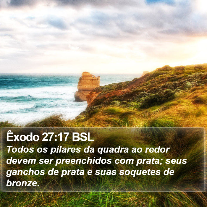 Êxodo 27:17 BSL Bible Study