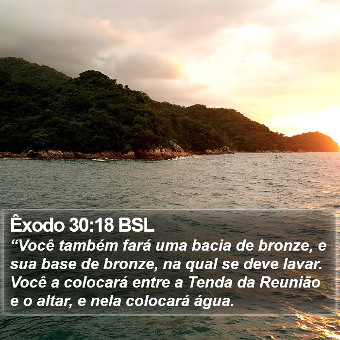 Êxodo 30:18 BSL Bible Study