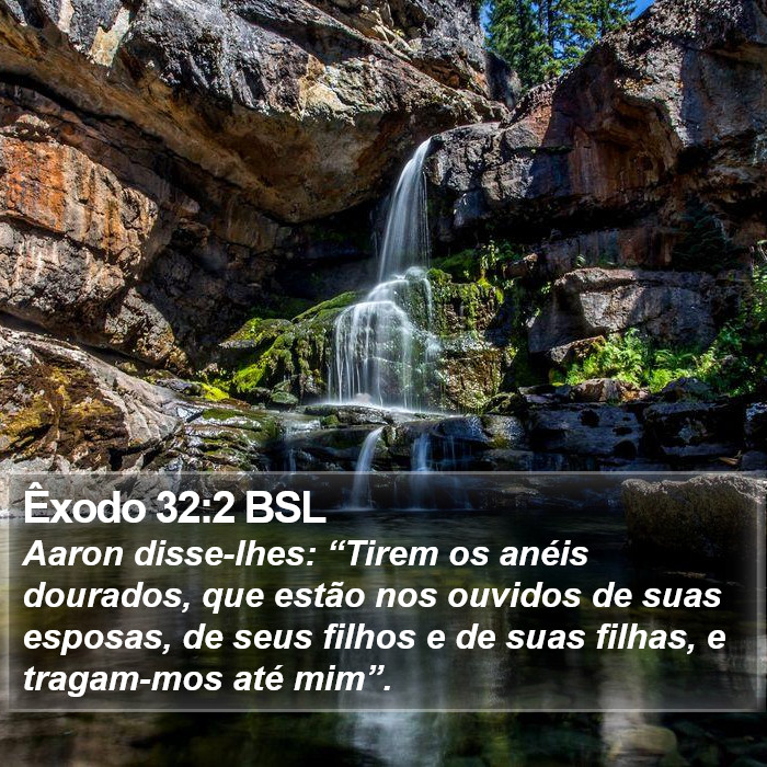 Êxodo 32:2 BSL Bible Study