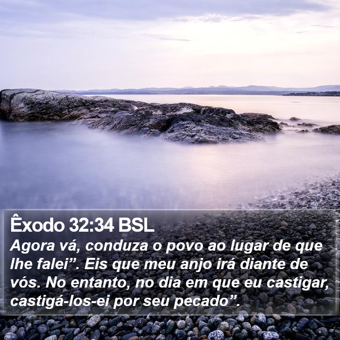 Êxodo 32:34 BSL Bible Study