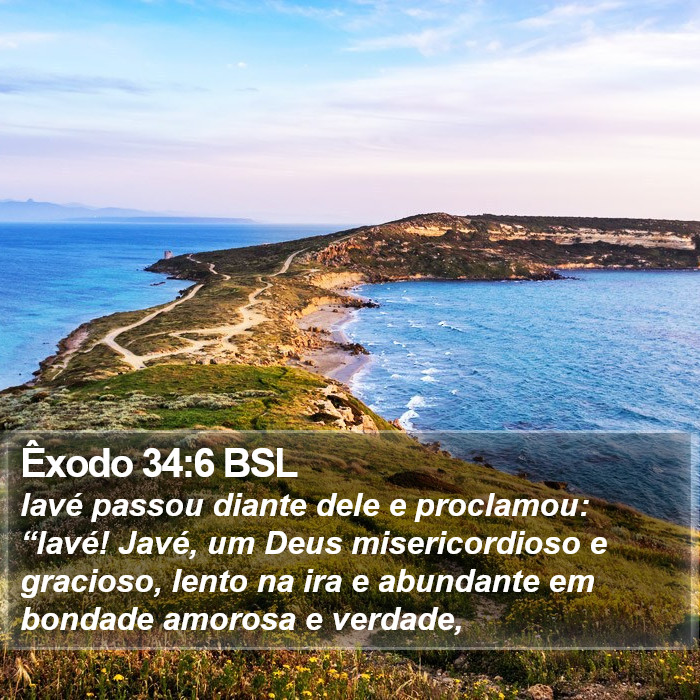 Êxodo 34:6 BSL Bible Study