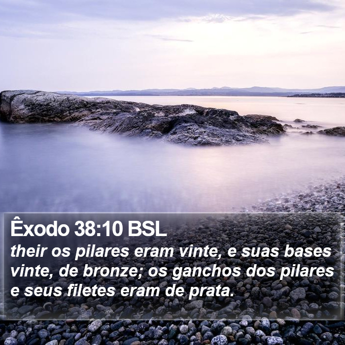 Êxodo 38:10 BSL Bible Study