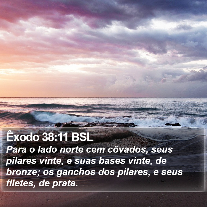 Êxodo 38:11 BSL Bible Study