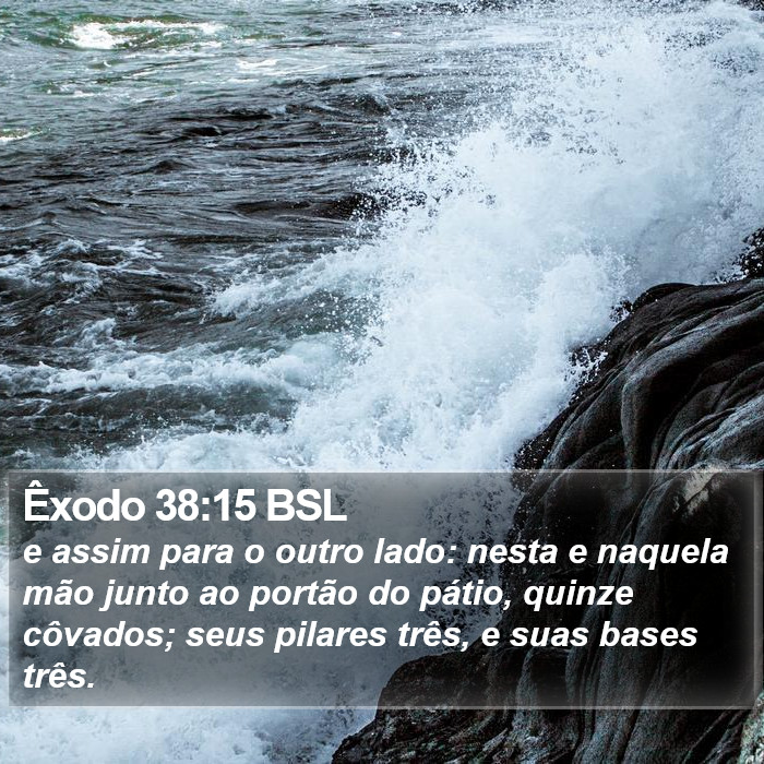 Êxodo 38:15 BSL Bible Study