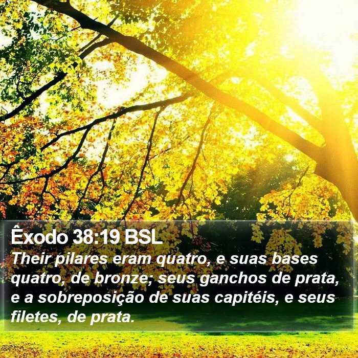 Êxodo 38:19 BSL Bible Study