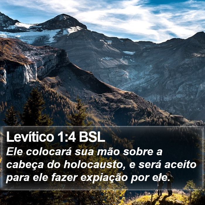 Levítico 1:4 BSL Bible Study