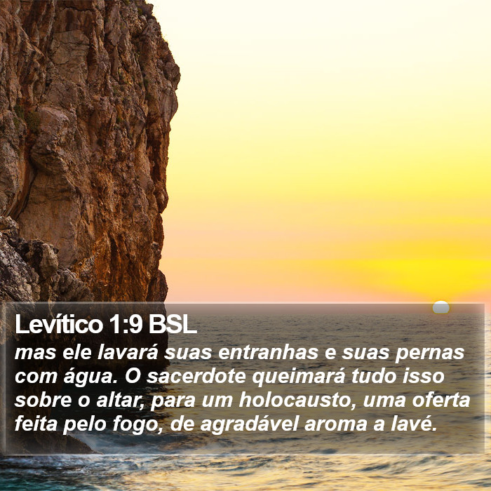 Levítico 1:9 BSL Bible Study