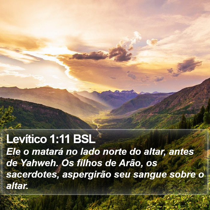 Levítico 1:11 BSL Bible Study