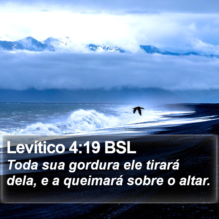 Levítico 4:19 BSL Bible Study