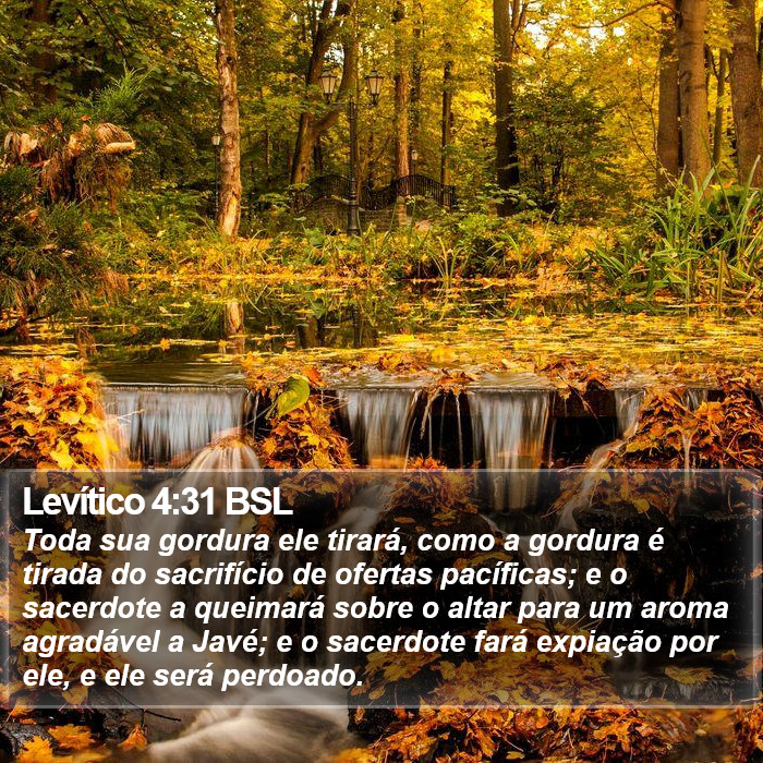 Levítico 4:31 BSL Bible Study
