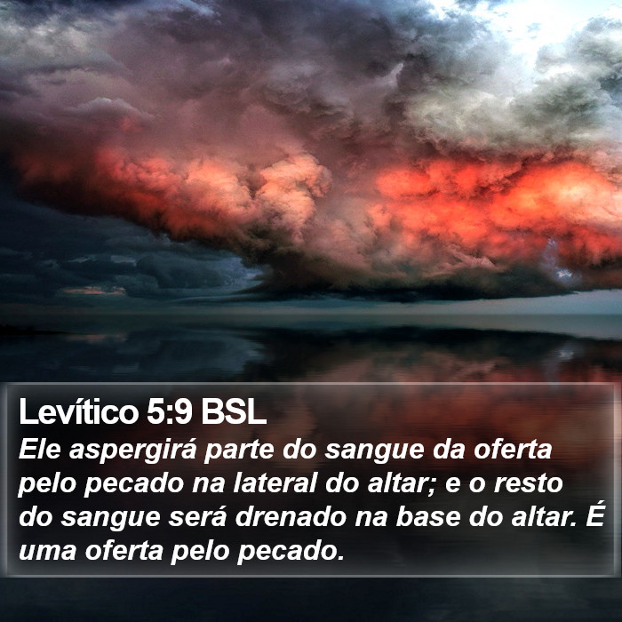 Levítico 5:9 BSL Bible Study