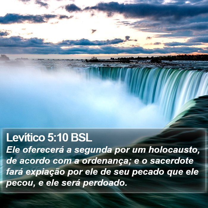 Levítico 5:10 BSL Bible Study