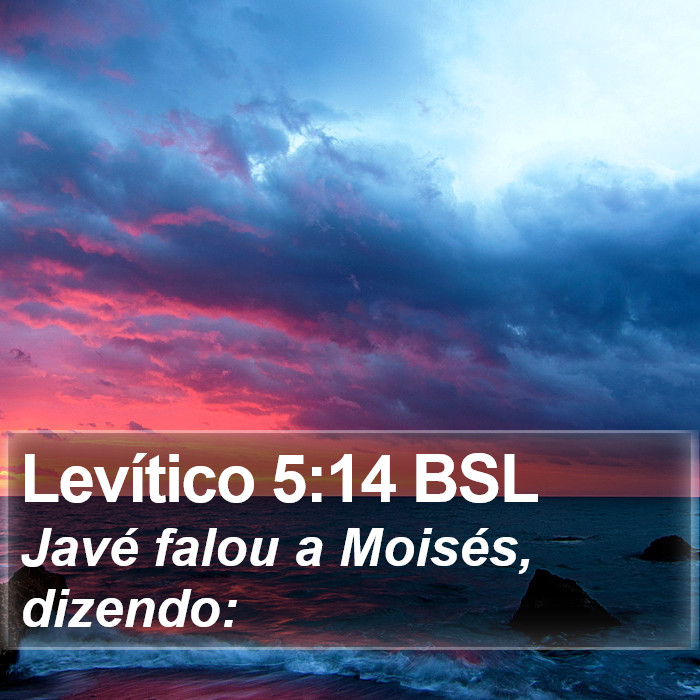Levítico 5:14 BSL Bible Study
