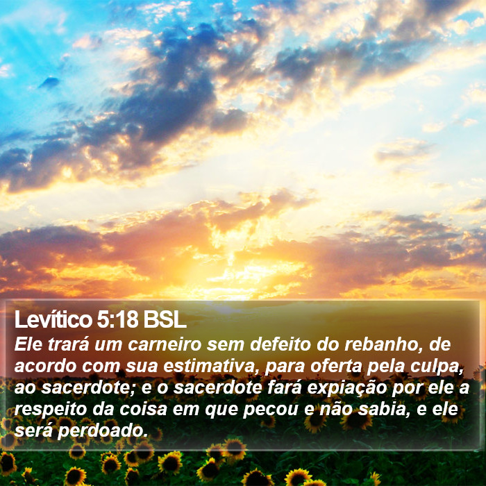 Levítico 5:18 BSL Bible Study