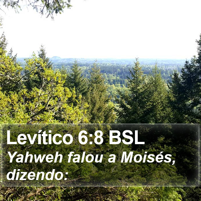 Levítico 6:8 BSL Bible Study