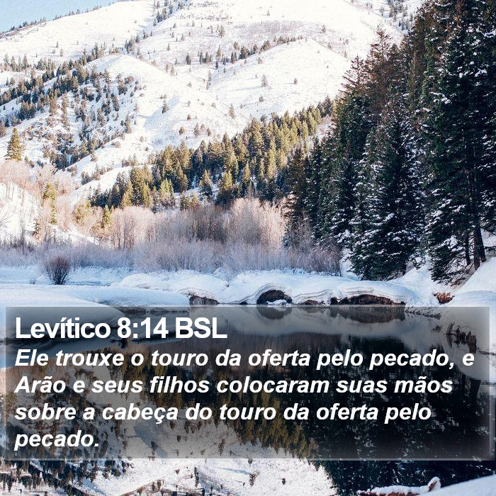 Levítico 8:14 BSL Bible Study