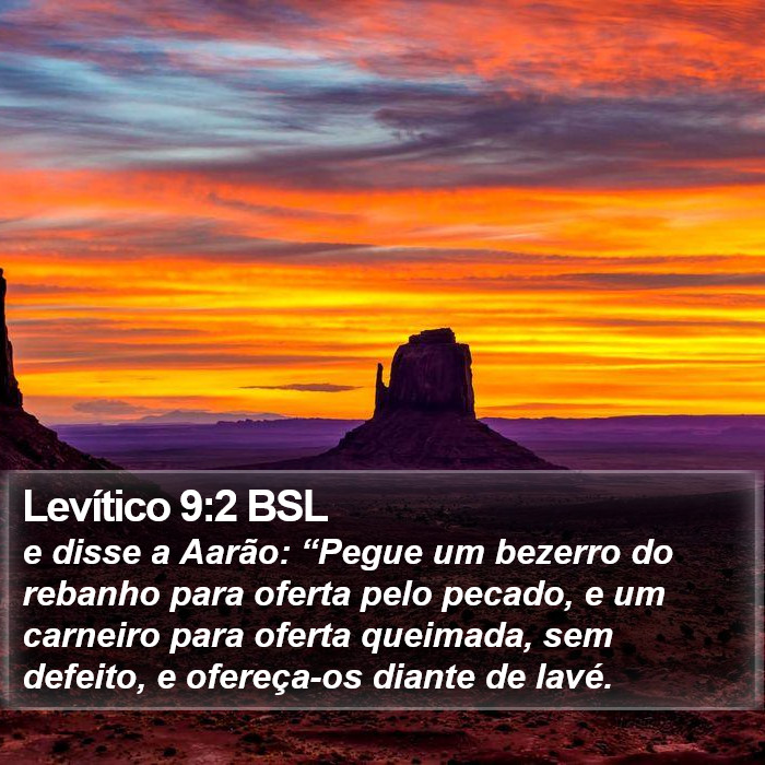 Levítico 9:2 BSL Bible Study