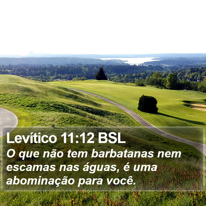 Levítico 11:12 BSL Bible Study