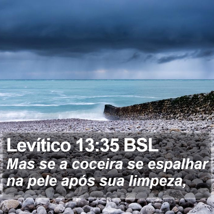 Levítico 13:35 BSL Bible Study