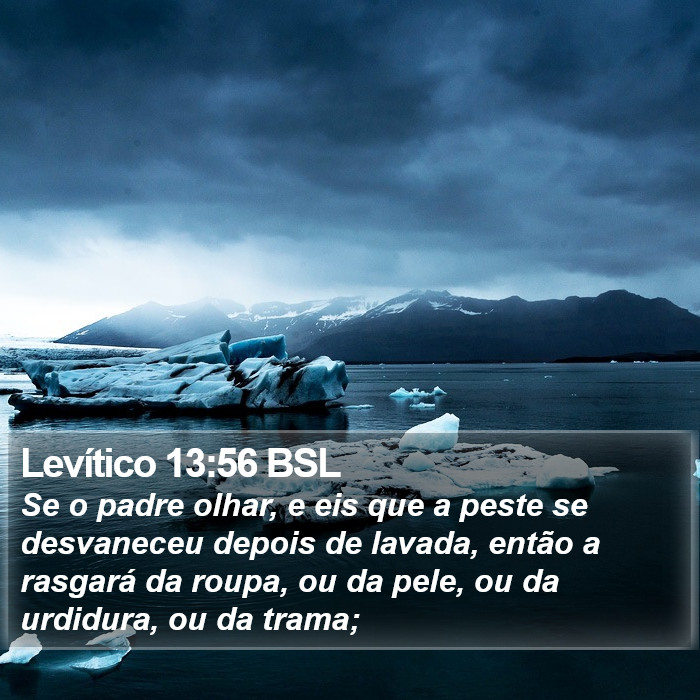Levítico 13:56 BSL Bible Study