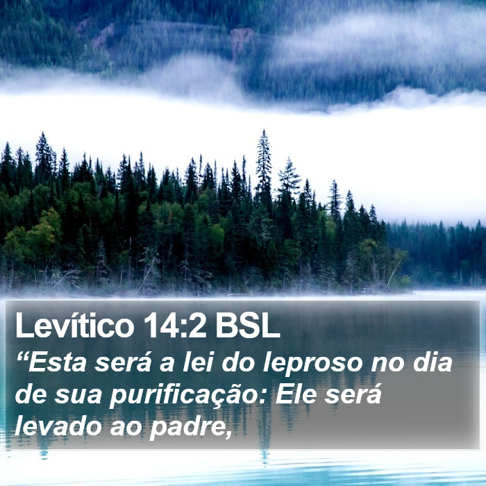 Levítico 14:2 BSL Bible Study