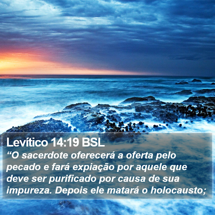 Levítico 14:19 BSL Bible Study