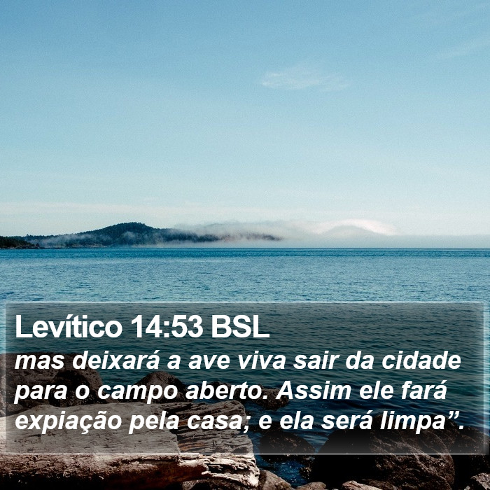 Levítico 14:53 BSL Bible Study