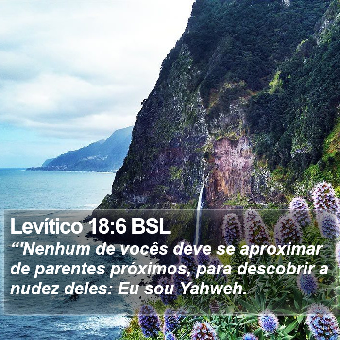 Levítico 18:6 BSL Bible Study