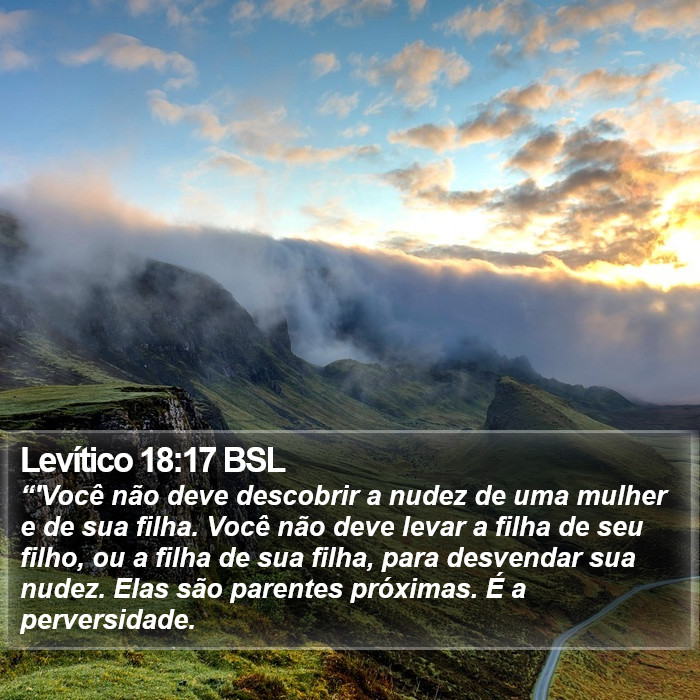 Levítico 18:17 BSL Bible Study