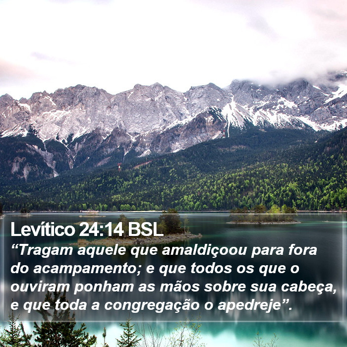 Levítico 24:14 BSL Bible Study