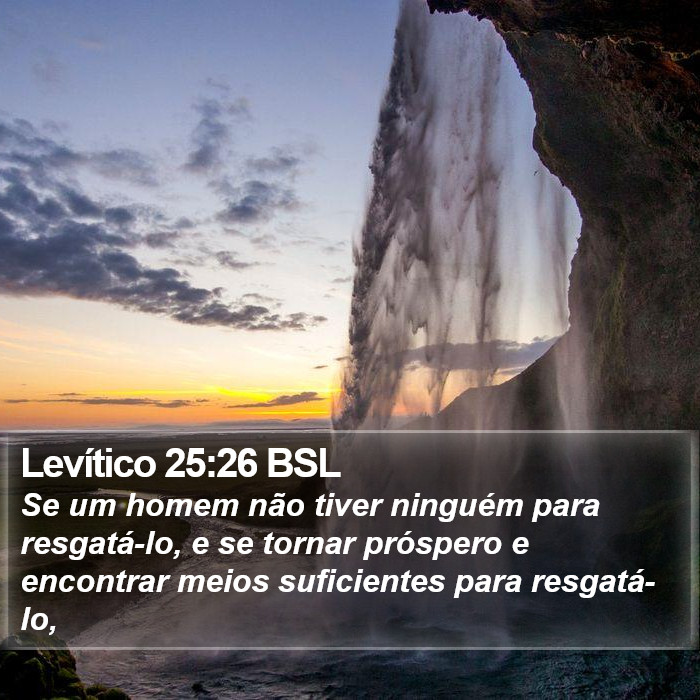 Levítico 25:26 BSL Bible Study