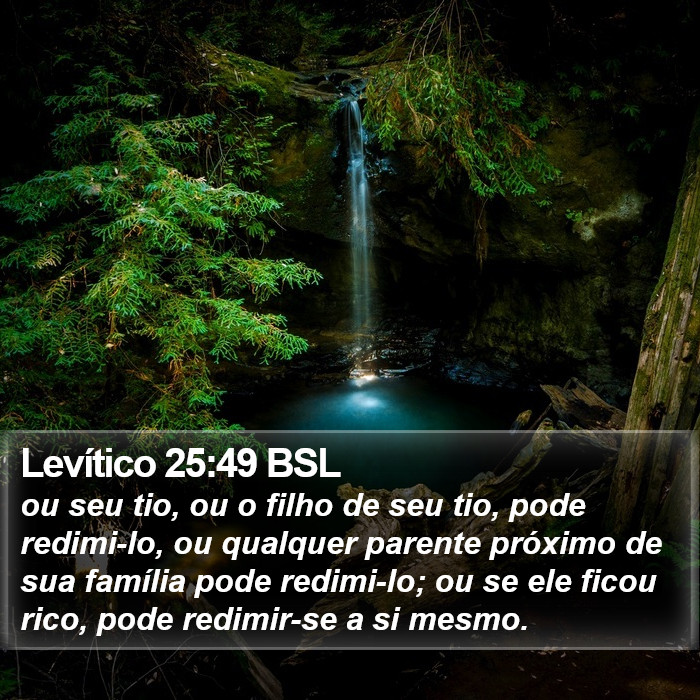 Levítico 25:49 BSL Bible Study