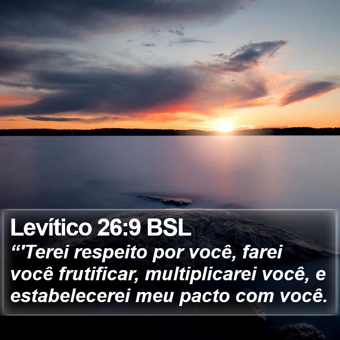 Levítico 26:9 BSL Bible Study