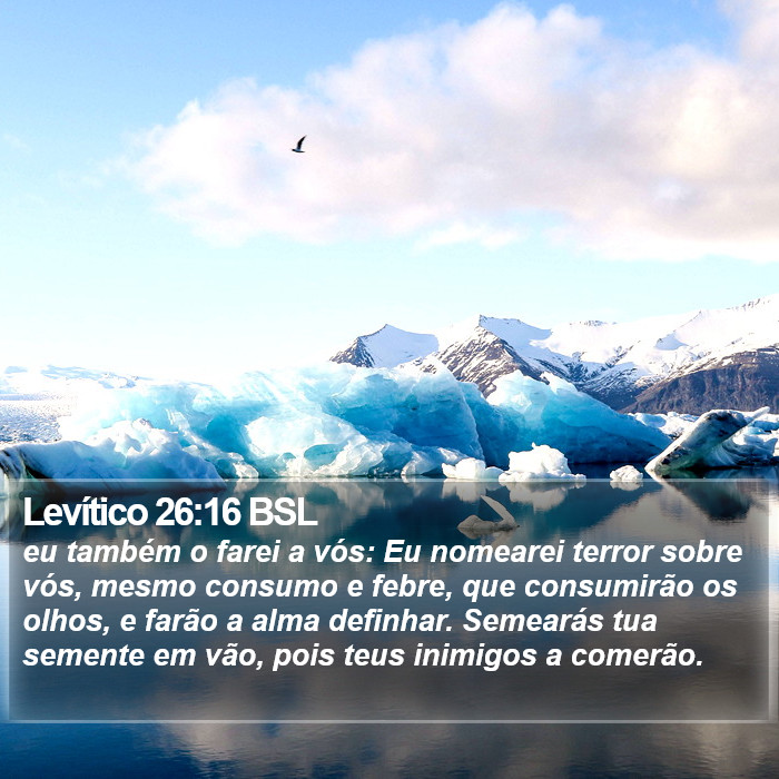 Levítico 26:16 BSL Bible Study