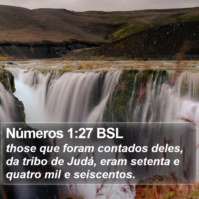 Números 1:27 BSL Bible Study