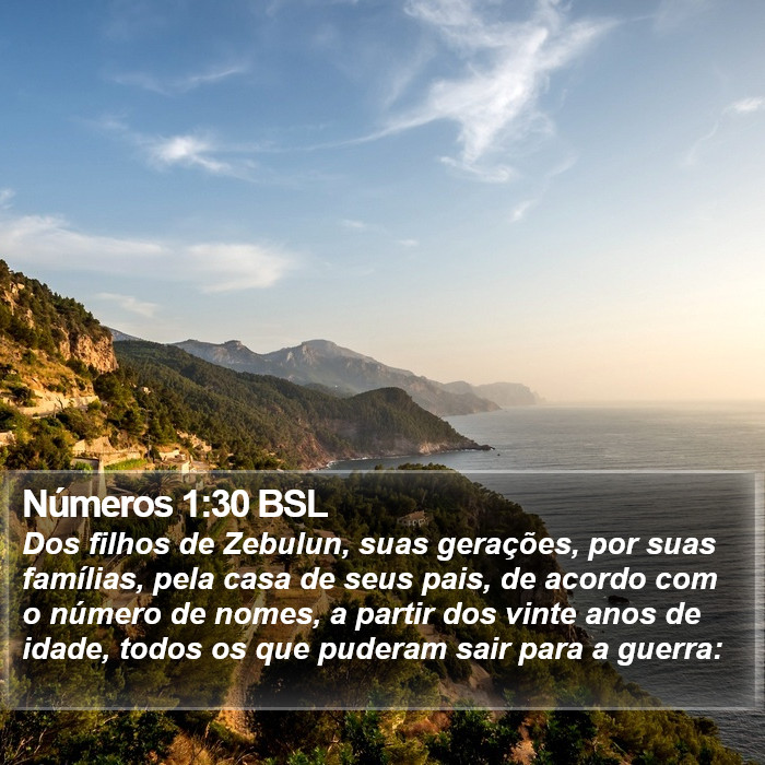 Números 1:30 BSL Bible Study