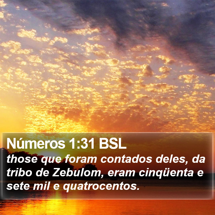 Números 1:31 BSL Bible Study