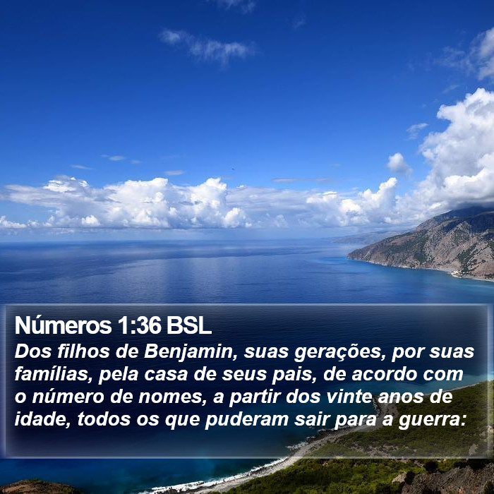 Números 1:36 BSL Bible Study