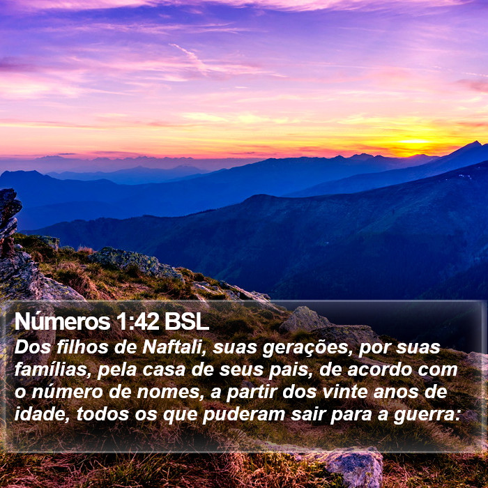 Números 1:42 BSL Bible Study